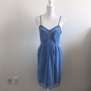 Spring blue dress